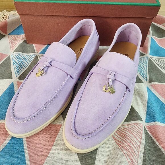 🌈🌈Loro Piana Summer Charm walking loafers